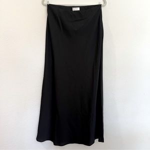 MESHKI Missy Maxi Satin Skirt Large
